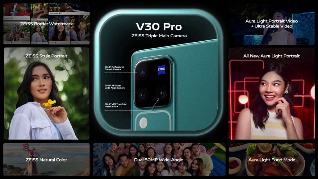 vivo V30 Pro camera features