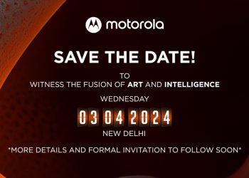 motorola India sets an event on 3rd April, likely to be motorola Edge 50 Pro launch