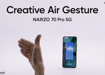 realme to introduce Air Gesture support on the upcoming narzo 70 Pro 5G
