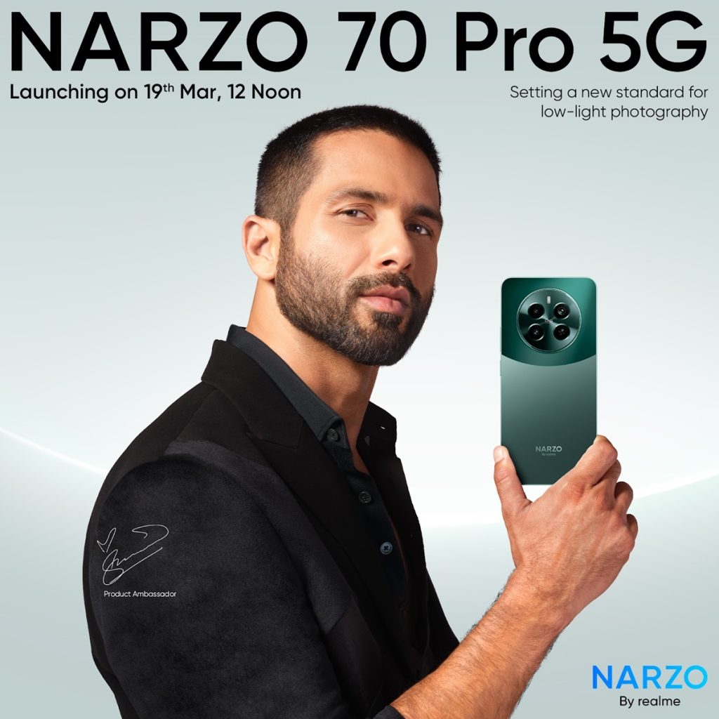 realme narzo 70 Pro 5G India Launch Date 19th March 2024