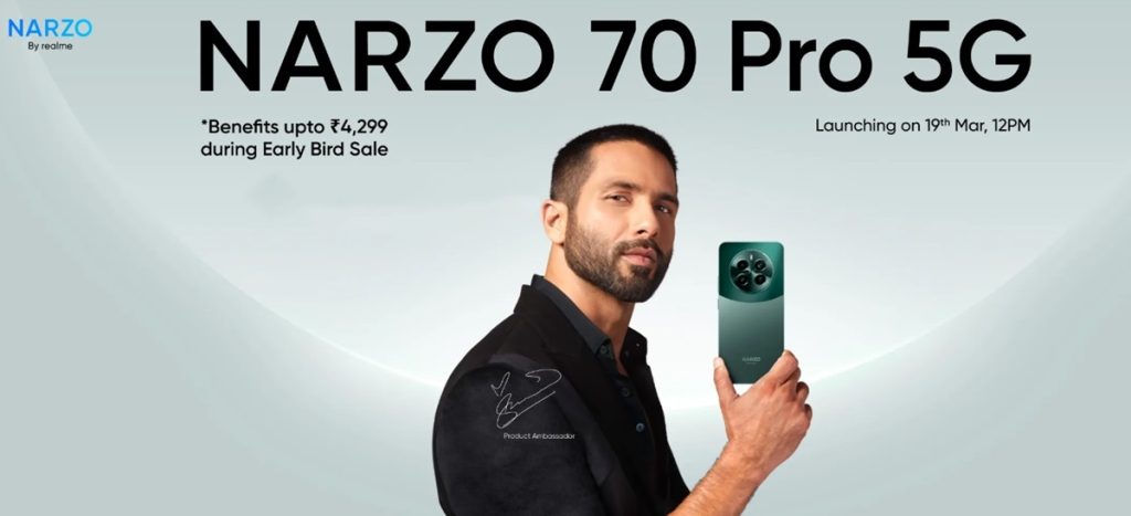 realme narzo 70 Pro 5G India Launch Early Bird Sale