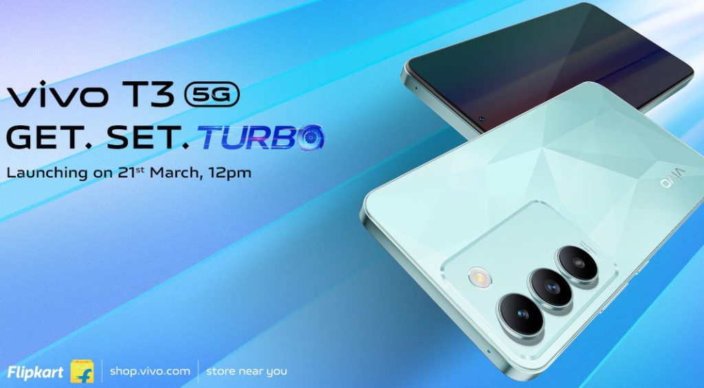 vivo T3 5G India Launch Date Teaser