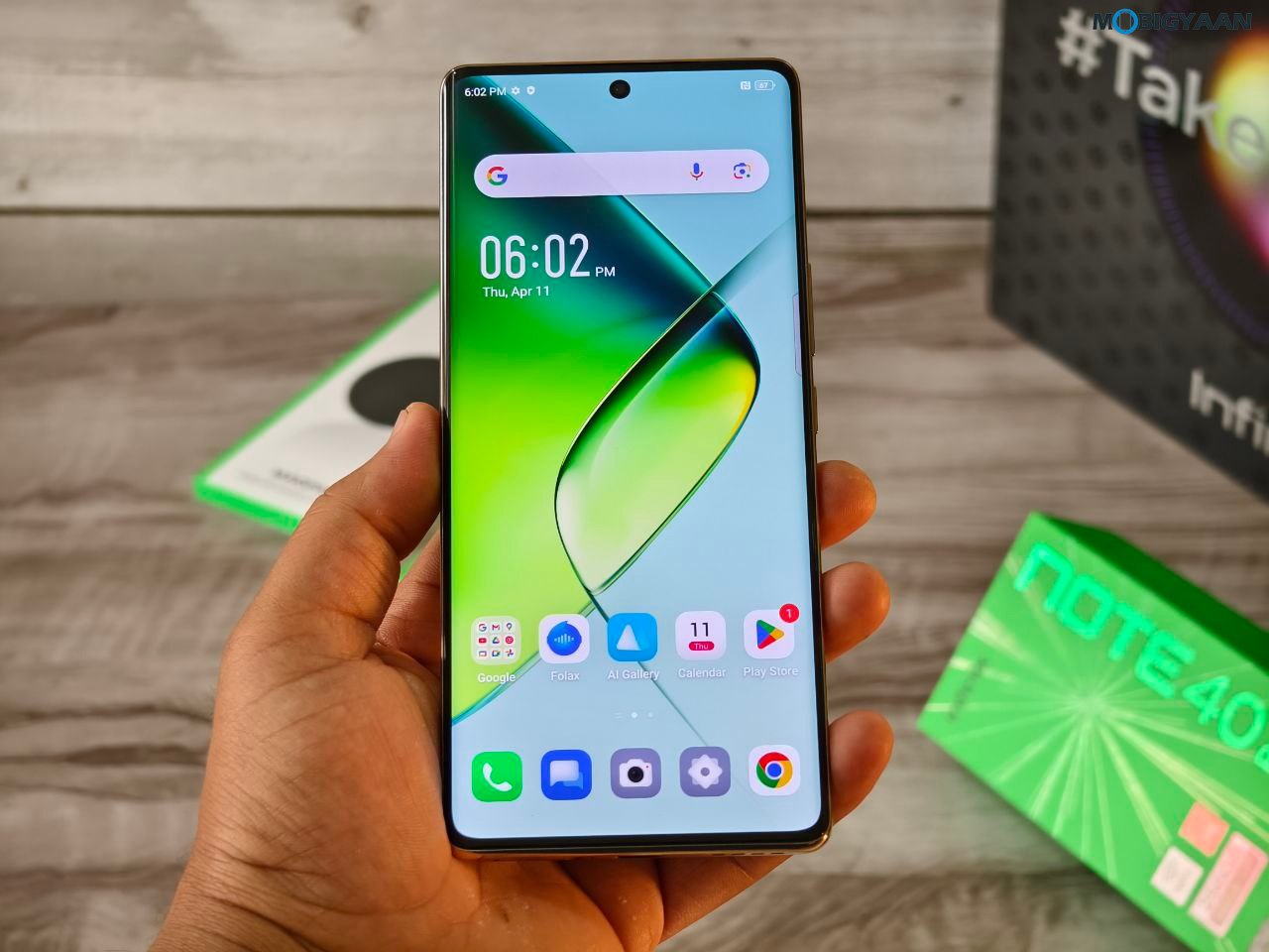 Infinix Note 40 Pro 5G Review Design Display Cameras Build Quality 18