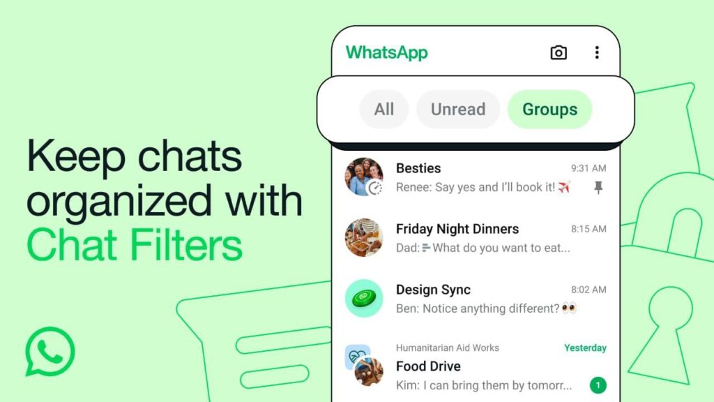 WhatsApp Chat Filters