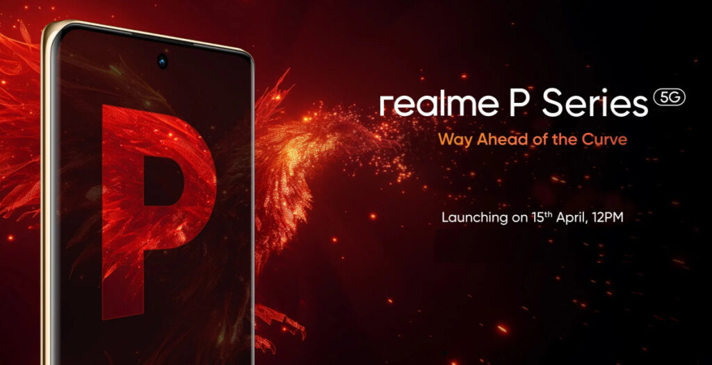 realme P Series 5G India launch date