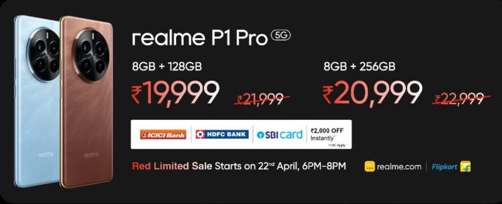 realme P1 Pro 5G India Launch Price Offers