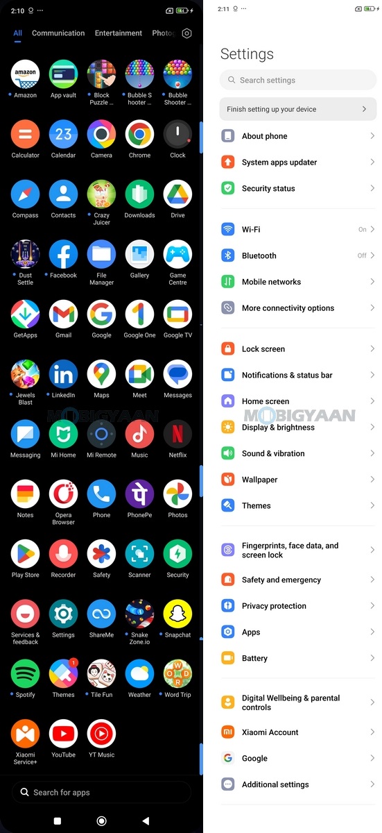 POCO F6 5G Review HyperOS Apps Settings