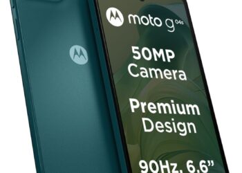 moto g04s launched in India at ₹6,999, features 50MP camera, 90Hz display, Dolby stereo speakers, IP52 water-repellent design, Android 14, and more