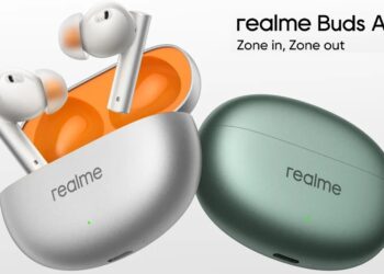 realme Buds Air6 launched in India at ₹3,299, features 50dB ANC, 12.4mm drivers, 6-mic ENC, LHDC 5.0, 40 hours playback, 55ms latency, IP55 water-resistant design, 10-min quick charging, and more 2 realme Buds Air6 launched in India at ₹3,299, features 50dB ANC, 12.4mm drivers, 6-mic ENC, LHDC 5.0, 40 hours playback, 55ms latency, IP55 water-resistant design, 10-min quick charging, and more