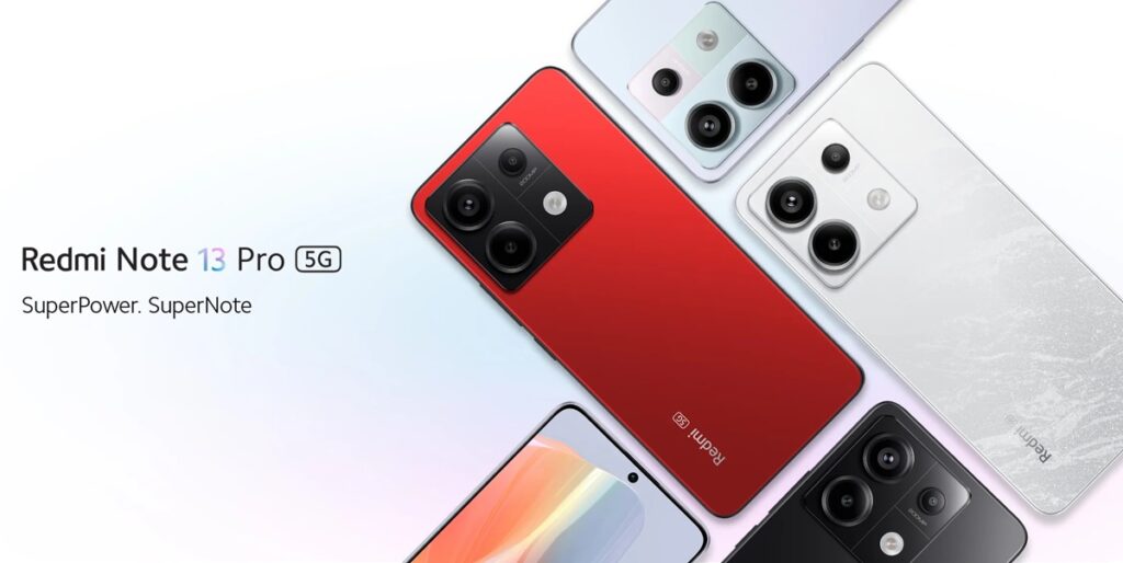 Redmi Note 13 Pro 5G India Colors