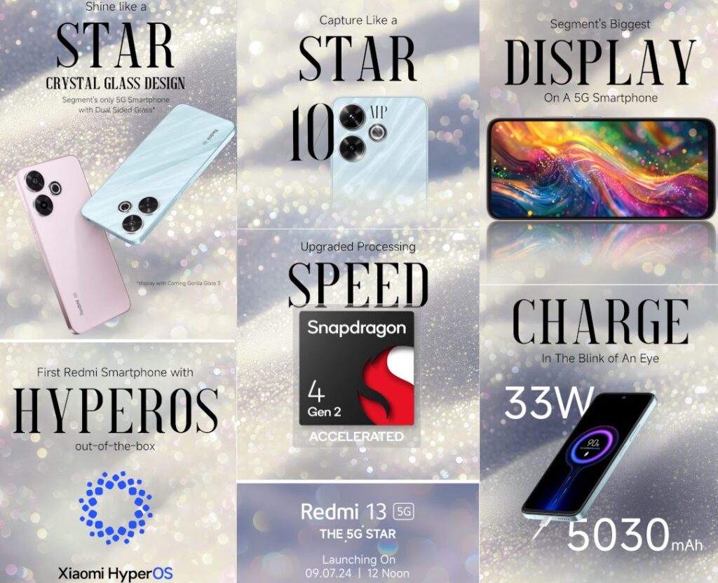 Xiaomi Redmi 13 5G Features