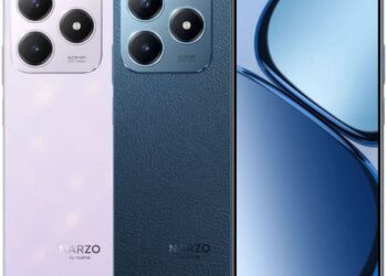 realme NARZO N63 launched in India at an effective price of ₹7,999, features premium vegan leather back, 7.74mm ultra-slim design, 45W fast charging, Air Gestures, Rainwater Touch, 90Hz display, 50MP camera, Mini Capsule 2.0, and more