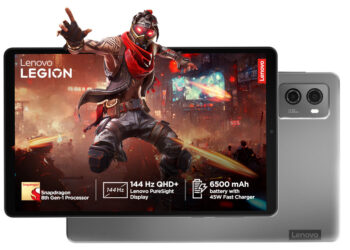 Lenovo Legion Tab launched in India at ₹34,999, features 8.8-inch 2.5K 144Hz screen, Snapdragon 8+ Gen 1, 6550mAh battery, 45W fast charging, 12GB+256GB model, Dolby stereo speakers, and more