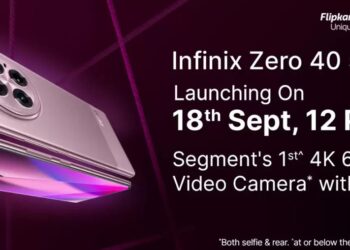 Infinix Zero 40 5G Set to launch in India on 18th September
