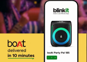 boAt partners with Blinkit for 10-minute audio product delivery