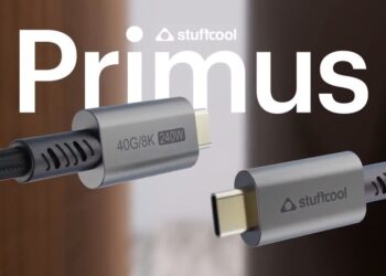 Stuffcool Primus USB 4.0 Type-C to Type-C Cable with 240W PD, 40 Gbps speed, and 8K video support launched in India at ₹1,299 with offers