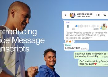 WhatsApp rolls out Voice Message Transcripts for easier conversations