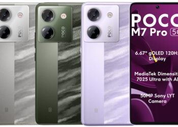 POCO M7 Pro 5G launched in India at ₹13,999 with offers featuring 2100nits gOLED display, Dimensity 7025-Ultra, 50MP Sony LYT-600 OIS camera, 45W charging, AI features, Dolby stereo speakers, and more 1 POCO M7 Pro 5G launched in India at ₹13,999 with offers featuring 2100nits gOLED display, Dimensity 7025-Ultra, 50MP Sony LYT-600 OIS camera, 45W charging, AI features, Dolby stereo speakers, and more