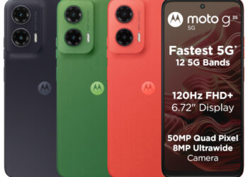 moto g35 5G launched in India at ₹9,999 featuring premium Vegan Leather design, 120Hz display, 50MP quad-pixel camera, 5G connectivity, stereo speakers with Dolby, and more