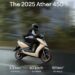 Ather Energy launches 2025 Ather 450 Series electric scooters India