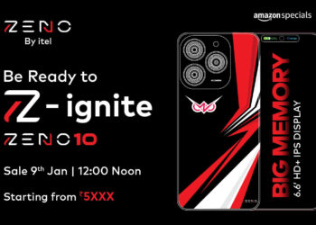 itel Zeno 10 set to launch in India on 9th January