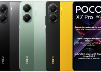 POCO X7 Pro 5G launched in India at ₹27,999 with Dimensity 8400 Ultra, 6550mAh battery, 1.5K 3D curved AMOLED, IP68+IP69 vegan leather design, Gorilla Glass 7i, and more