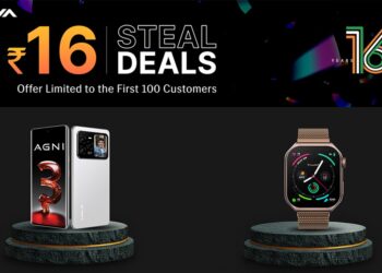 LAVA Agni 3 5G and ProWatch V1 for ₹16 on 30th March – Lava 16th Anniversary Sale
