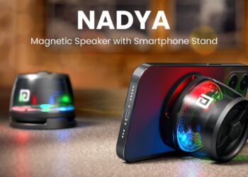 Portronics Nadya 6W Bluetooth speaker launched featuring 40mm driver, MagSafe-compatible, RGB lights, and more
