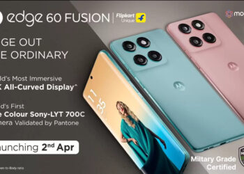 motorola edge 60 fusion confirmed to launch in India on 2nd April