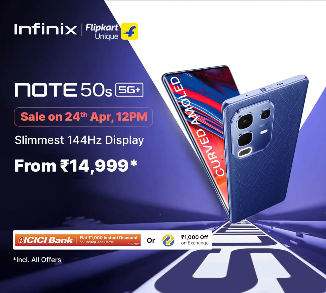 Infinix Note 50s 5G India launch offer