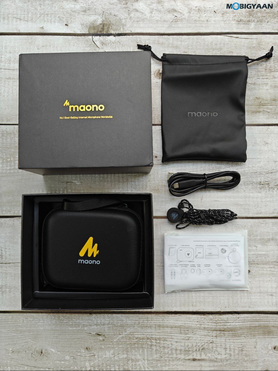 Maono Wave T5 AI Wireless Lavalier Microphone Review WM650A Design 4