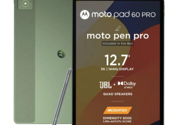 moto Pad 60 PRO launched in India at ₹26,999  featuring 12.7-inch 3K 144Hz display, quad JBL speakers, moto pen pro stylus, Dimensity 8300, 10,200mAh battery, and more