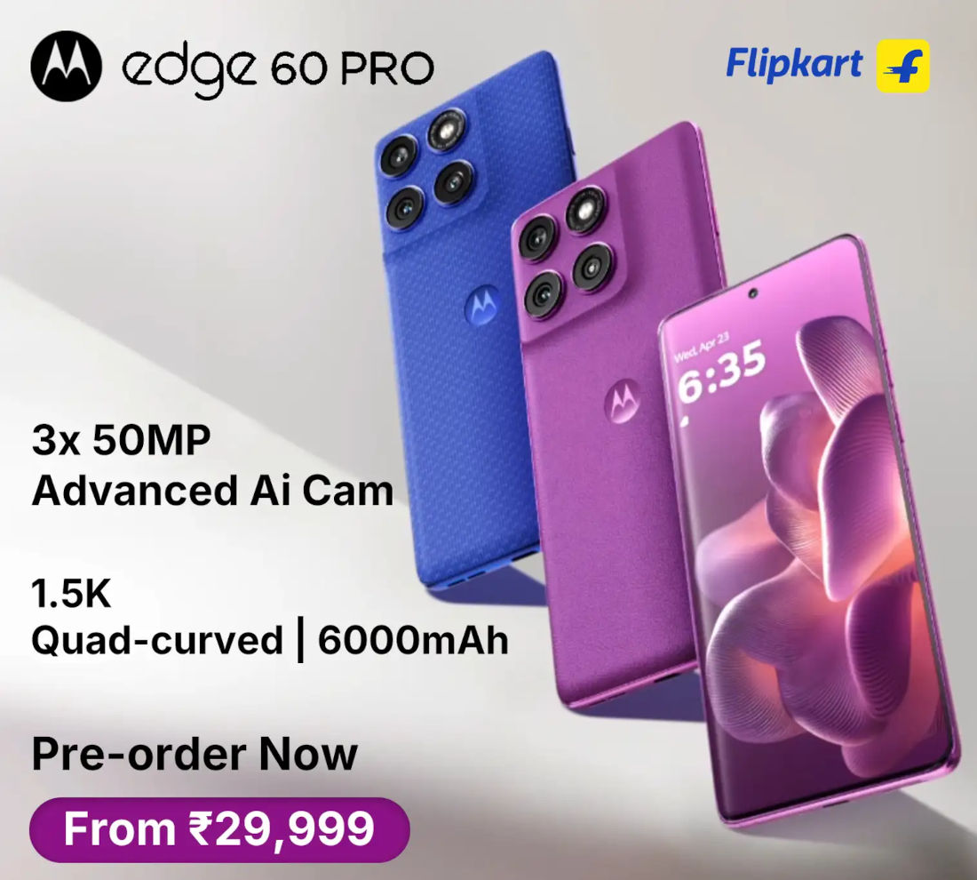 motorola edge 60 Pro price India