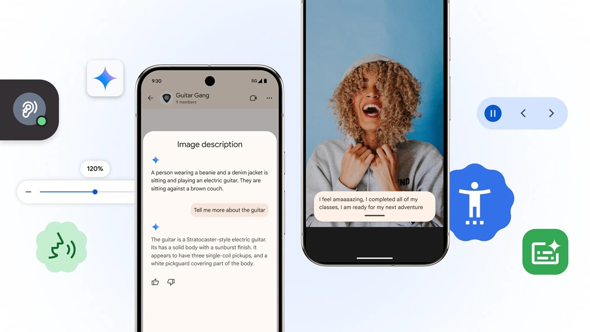 Google accessibility updates Android and Chrome May 2025 1