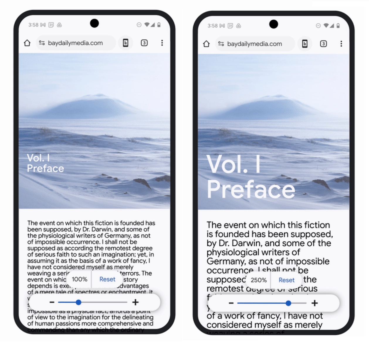 Google accessibility updates Android and Chrome May 2025 2 1