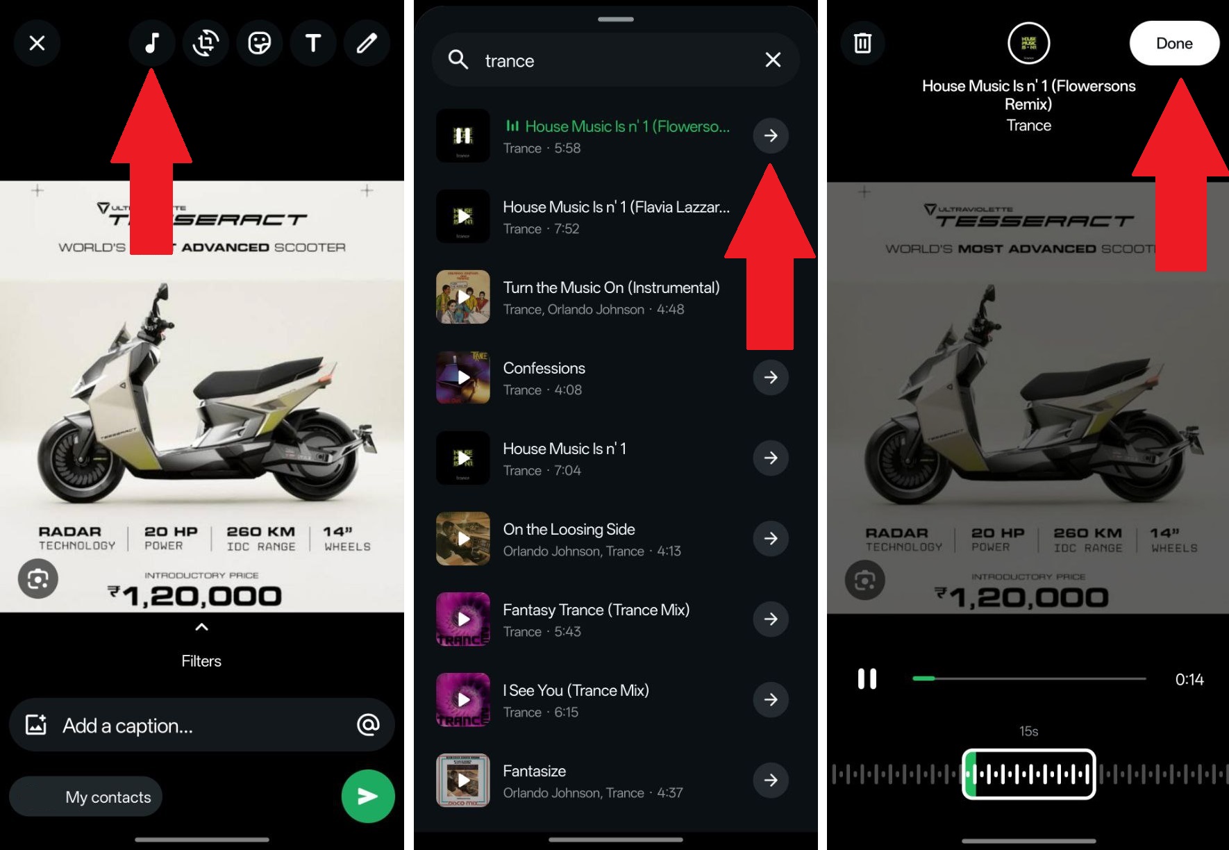 How to add music to WhatsApp Stories Guide 1