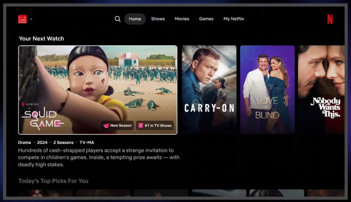 Netflix New TV Experience May 2025