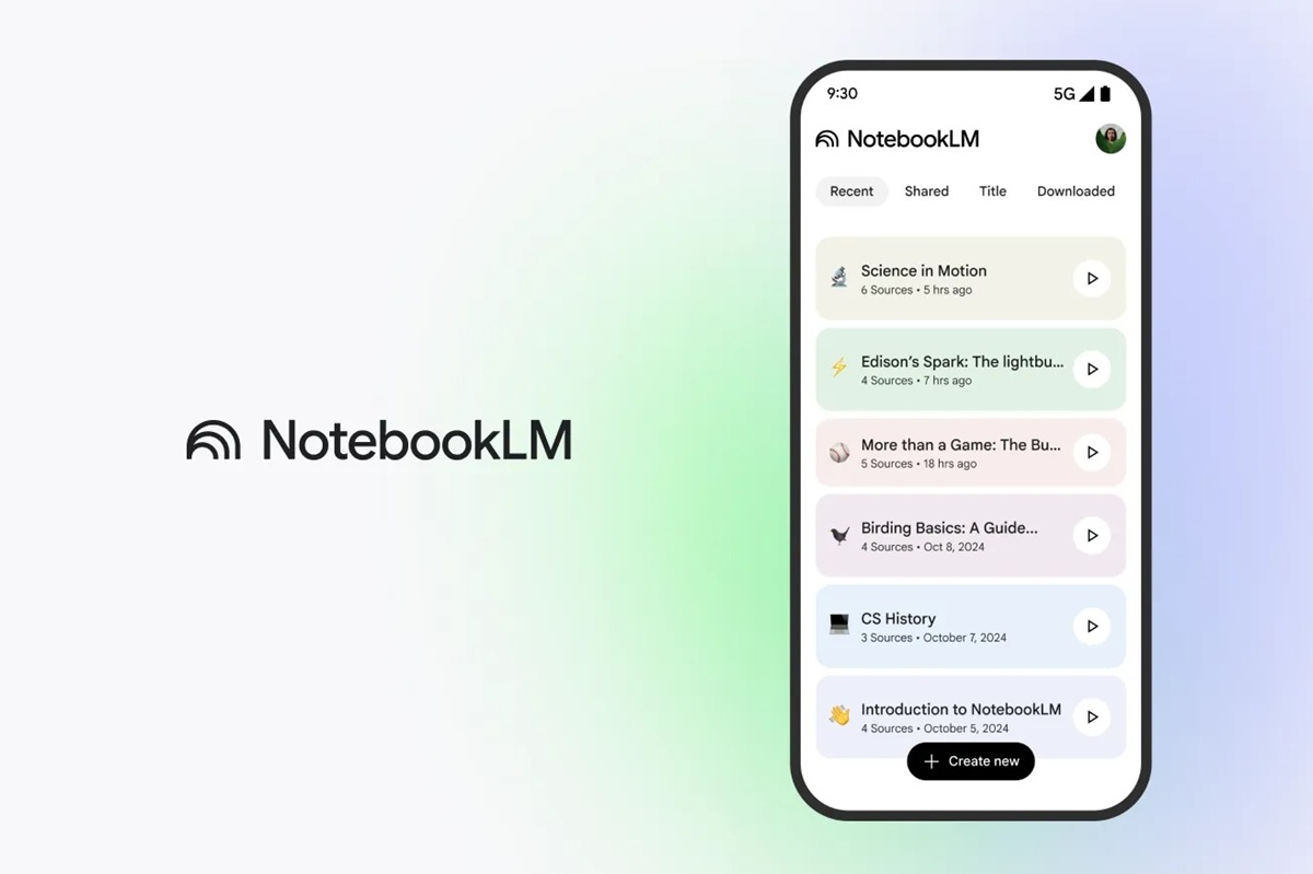 NotebookLM app
