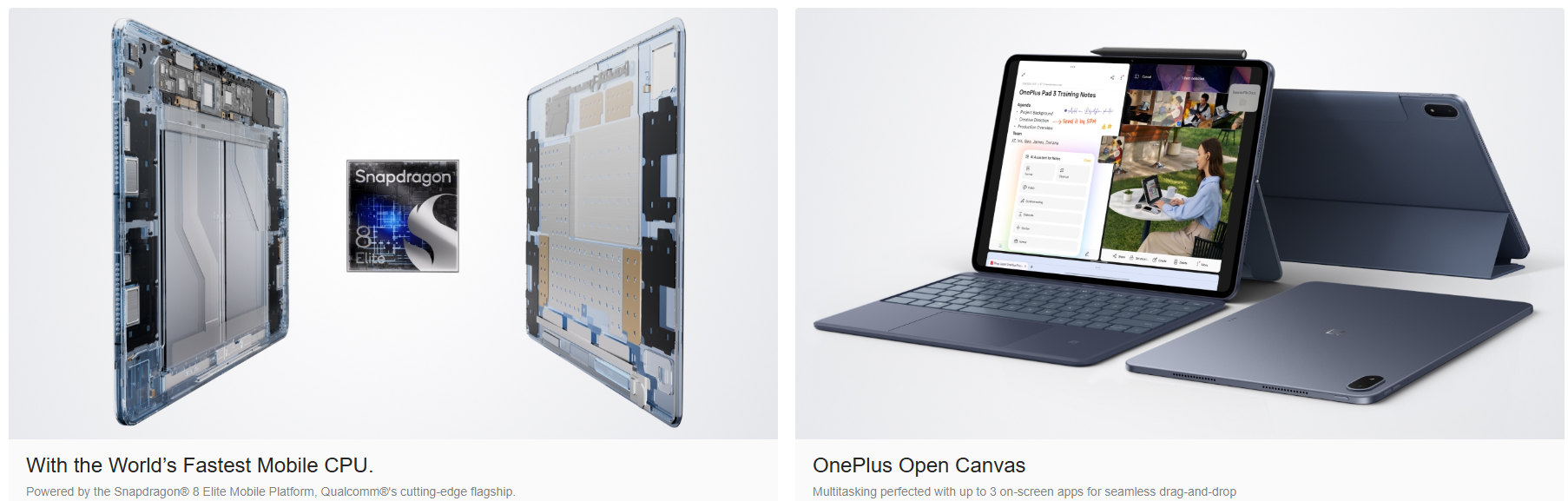 OnePlus Pad 3 features teaser