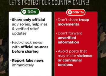 Operation Sindoor – Govt warns citizens, here’s what NOT to share!