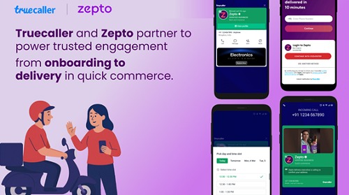 Truecaller Zepto Partnership