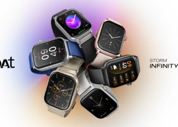 boAt Storm Infinity Plus launched in India at ₹1,199 featuring 1.96-inch screen, Bluetooth calling, upto 30 days battery, rotating crown, IP68 design, and more