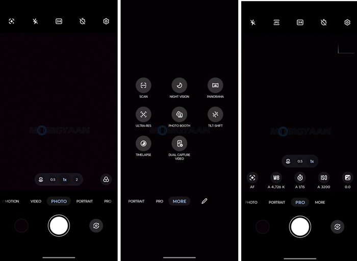 moto g96 5G Review MyUX Camera App Modes 2