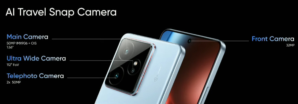 realme GT 7 camera