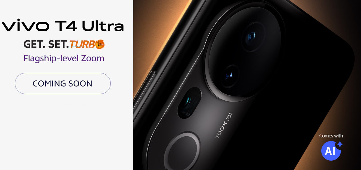 vivo T4 Ultra India launch teaser