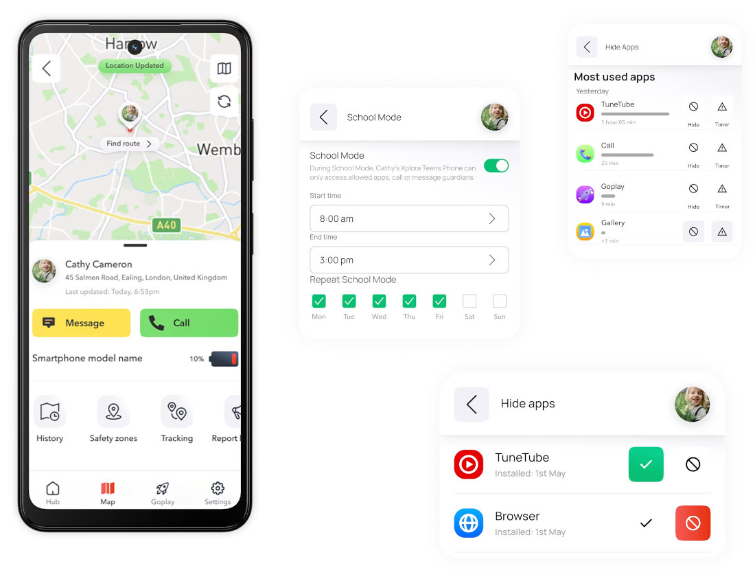HMD Fusion X1 Safety features