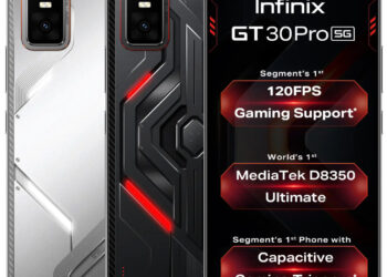 Infinix GT 30 Pro launched in India at ₹24,999 featuring 144Hz 1.5K AMOLED Screen, Dimensity 8350 Ultimate, Gaming Triggers, LED backlit design, 30W wireless charging, 108MP camera, and more