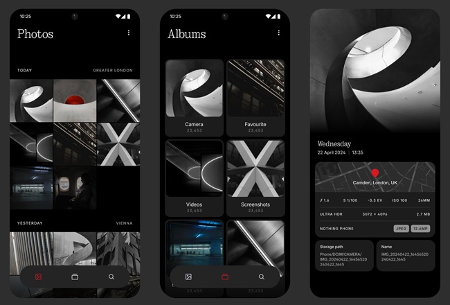 Nothing Gallery App New Features