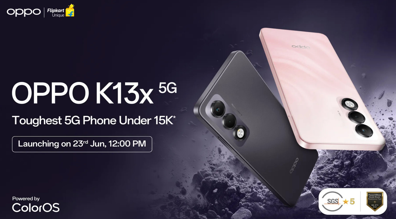 OPPO K13x 5G India launch date