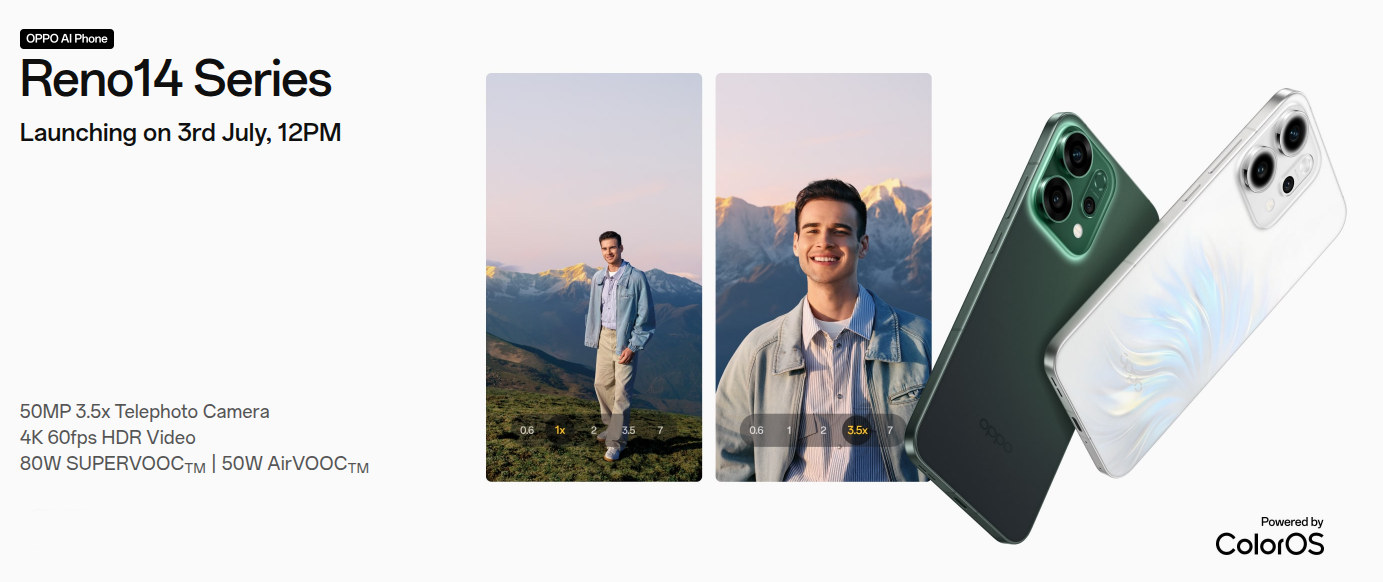 OPPO Reno 14 Series India launch date
